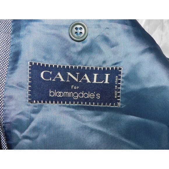 CANALI Gray 100% Wool‎ 2 Button Blazer Sport Coat Jacket 56 R - Picture 3 of 4
